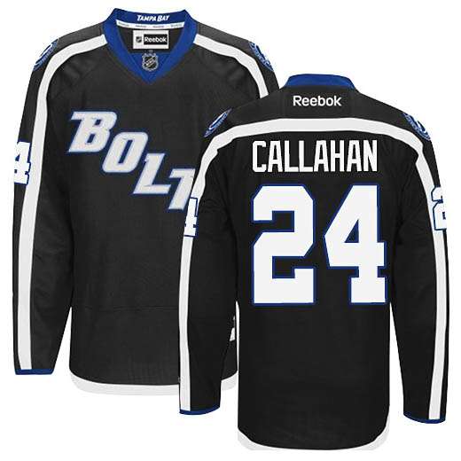 Ryan Callahan Tampa Bay Lightning black Third jersey