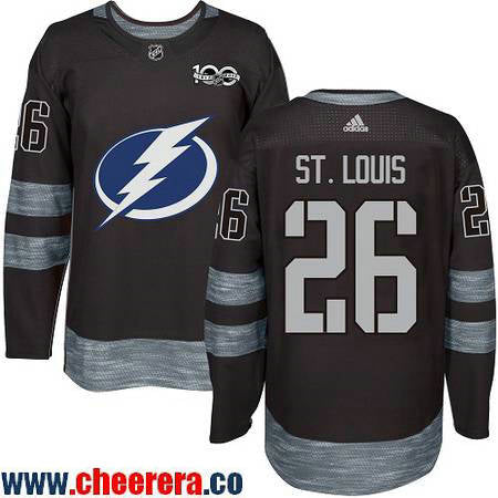 Martin St. Louis Tampa Bay Lightning black jersey