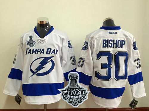 Ben Bishop Tampa Bay Lightning white jersey
