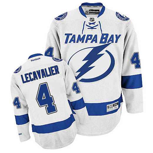 Vincent Lecavalier Tampa Bay Lightning white Away jersey