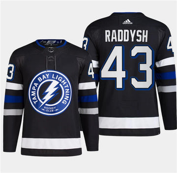 Darren Raddysh Tampa Bay Lightning black Stadium Series jersey