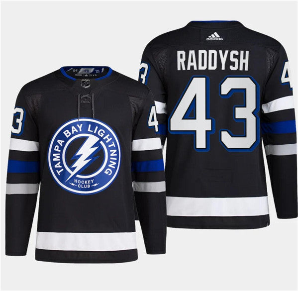 Darren Raddysh Tampa Bay Lightning black Stadium Series jersey