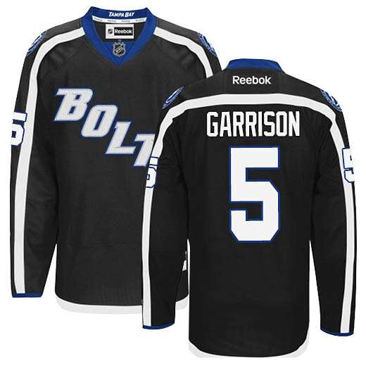 Jason Garrison Tampa Bay Lightning black Third jersey