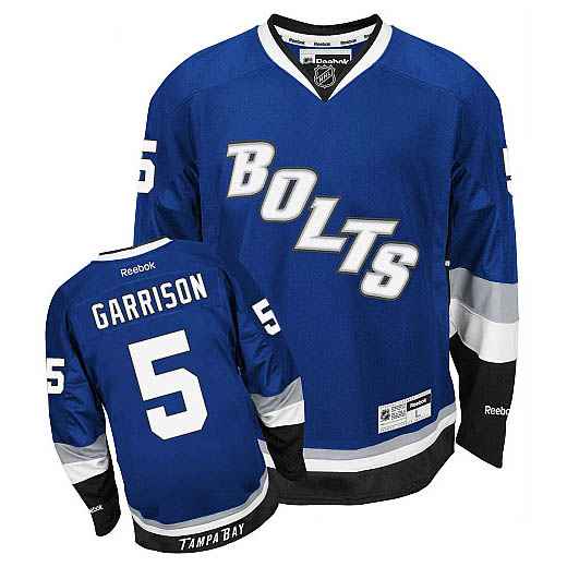 Jason Garrison Tampa Bay Lightning blue Third jersey