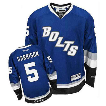 Jason Garrison Tampa Bay Lightning blue Third jersey