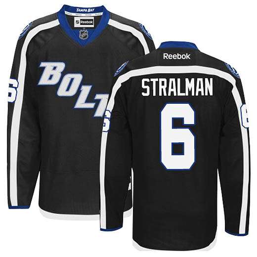 Anton Stralman Tampa Bay Lightning black Third jersey