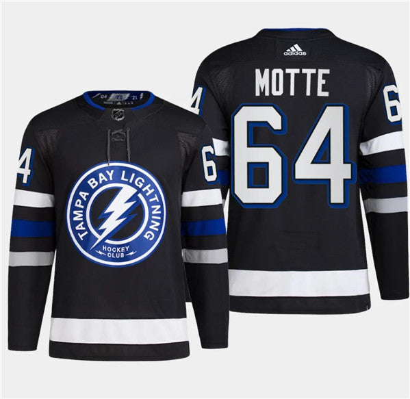 Tyler Motte Tampa Bay Lightning black Stadium Series jersey