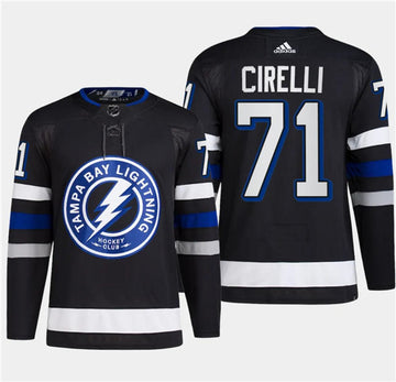 Anthony Cirelli Tampa Bay Lightning black Stadium Series jersey
