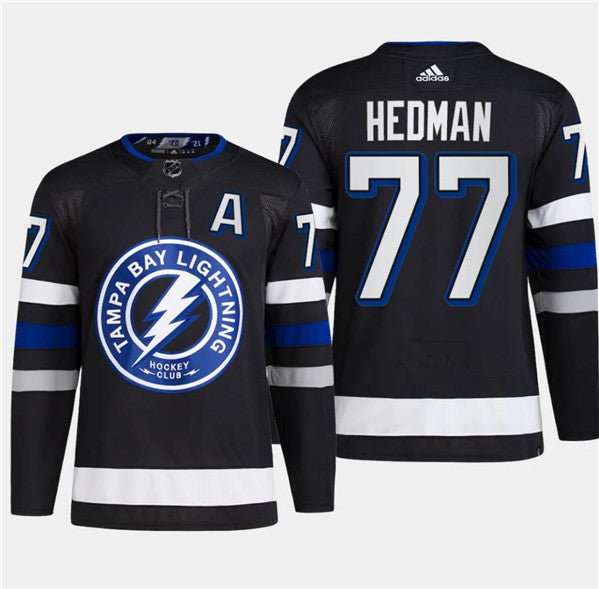 Victor Hedman Tampa Bay Lightning black Stadium Series jersey