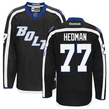 Victor Hedman Tampa Bay Lightning black Third jersey