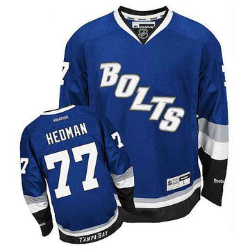 Victor Hedman Tampa Bay Lightning blue Third jersey