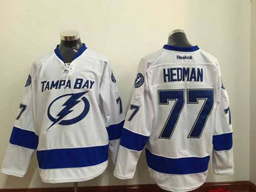 Victor Hedman Tampa Bay Lightning white jersey