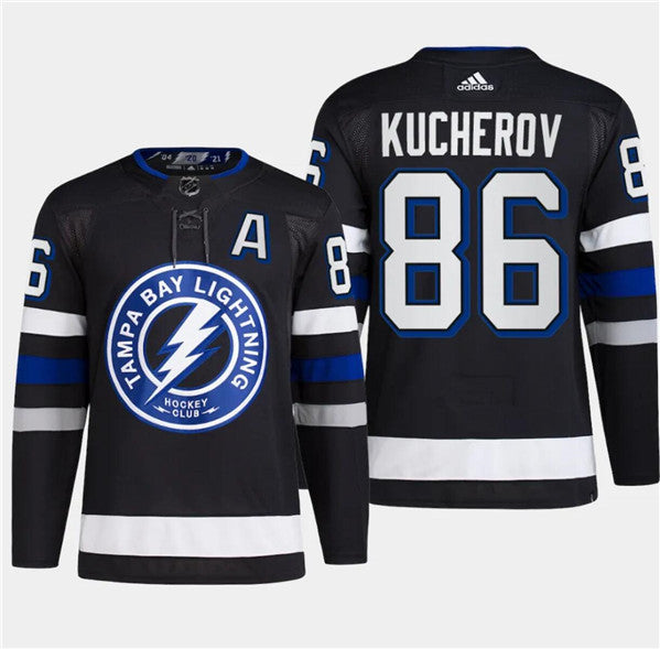 Nikita Kucherov Tampa Bay Lightning black Stadium Series jersey