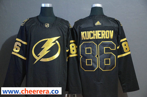 Nikita Kucherov Tampa Bay Lightning black jersey