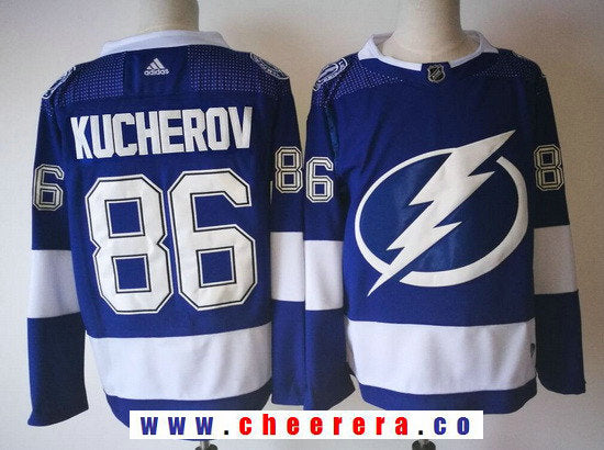 Nikita Kucherov Tampa Bay Lightning royal Home jersey