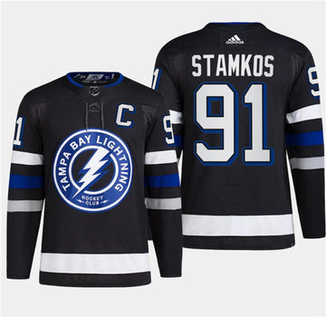 Steven Stamkos Tampa Bay Lightning black Stadium Series jersey