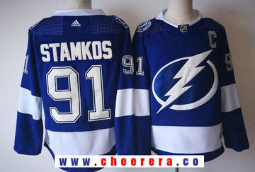 Steven Stamkos Tampa Bay Lightning royal Home jersey