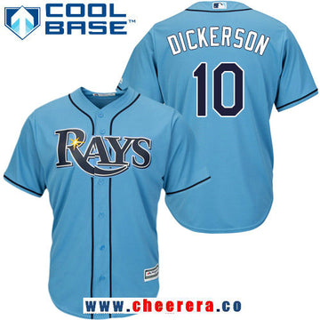 Corey Dickerson Tampa Bay Rays blue Alternate jersey