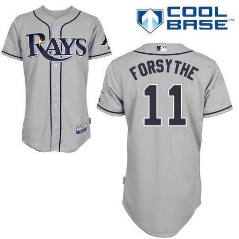 Logan Forsythe Tampa Bay Rays gray Road jersey