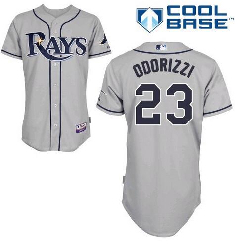 Jake Odorizzi Tampa Bay Rays gray Home jersey
