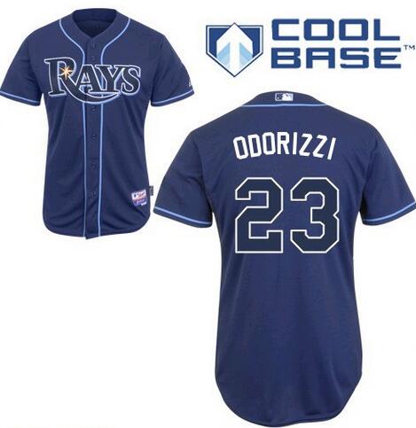 Jake Odorizzi Tampa Bay Rays navy jersey