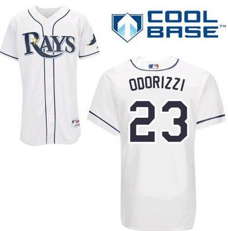 Jake Odorizzi Tampa Bay Rays white Home jersey