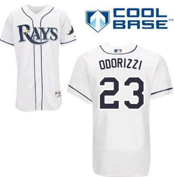 Jake Odorizzi Tampa Bay Rays white Home jersey