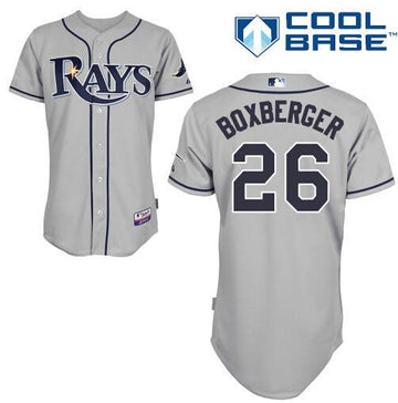 Brad Boxberger Tampa Bay Rays gray jersey