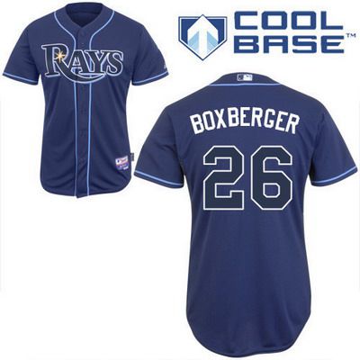 Brad Boxberger Tampa Bay Rays navy jersey