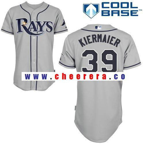 Kevin Kiermaier Tampa Bay Rays gray Road jersey