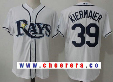 Kevin Kiermaier Tampa Bay Rays white Home jersey