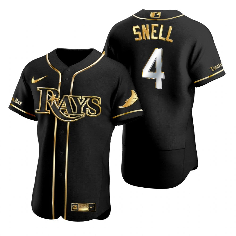 Blake Snell Tampa Bay Rays black jersey