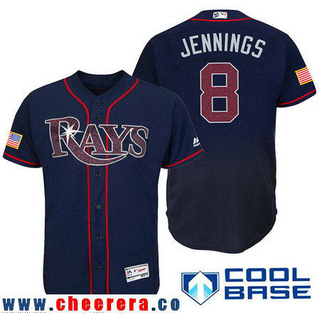 Desmond Jennings Tampa Bay Rays navy Fashion jersey