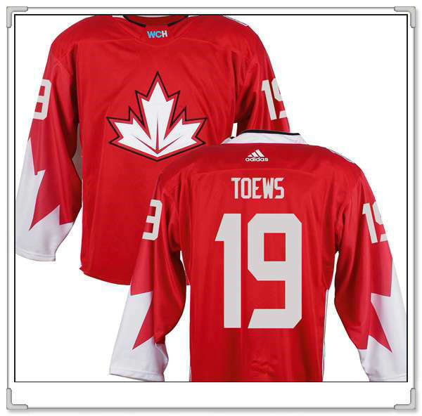 Jonathan Toews Team Canada red Game jersey