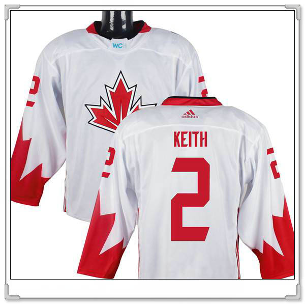 Duncan Keith Team Canada white Game jersey