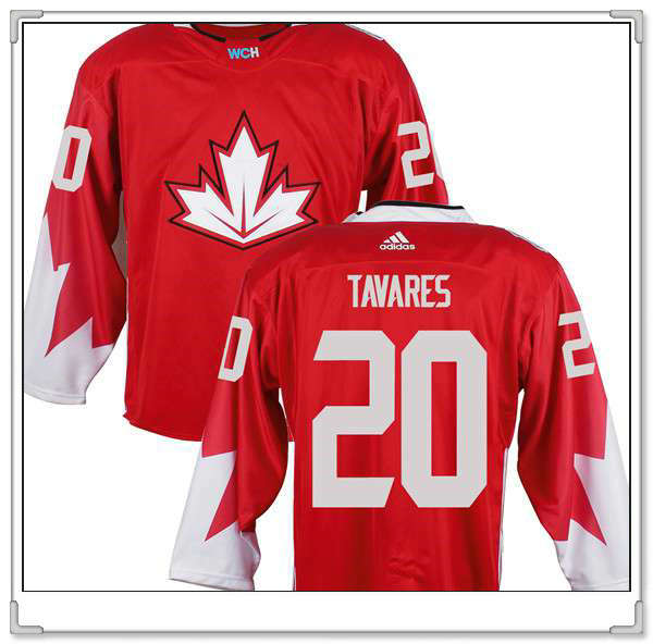John Tavares Team Canada red Game jersey