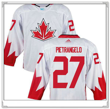 Alex Pietrangelo Team Canada white Game jersey
