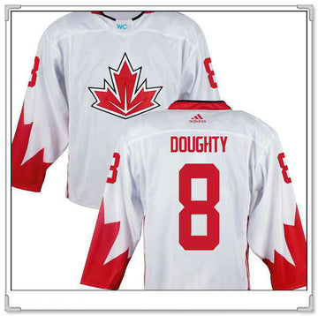 Drew Doughty Team Canada white Game jersey