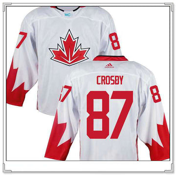 Sidney Crosby Team Canada white Game jersey