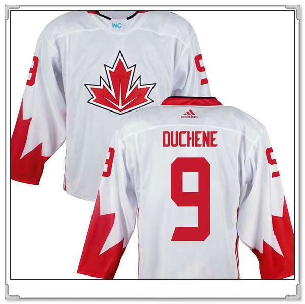 Matt Duchene Team Canada white Game jersey