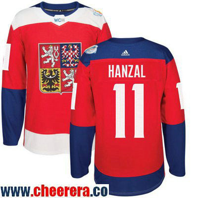 Martin Hanzal Team Czech Republic red Game jersey