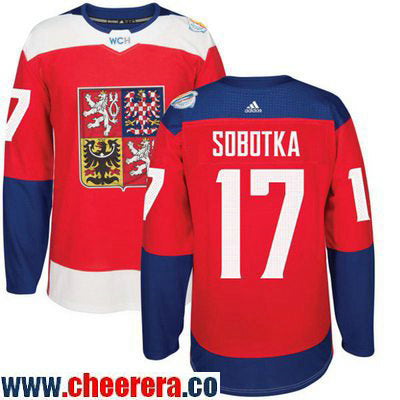 Vladimir Team Czech Republic red Game jersey