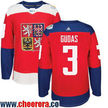 Radko Gudas Team Czech Republic red Game jersey