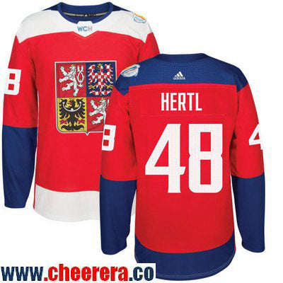Tomas Hertl Team Czech Republic red Game jersey