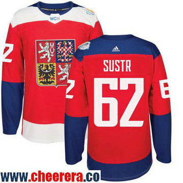 Andrej Sustr Team Czech Republic red Game jersey