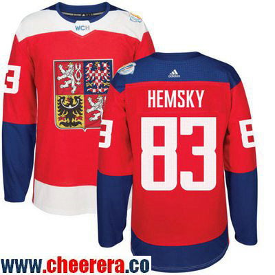 Faksa Hemsky Team Czech Republic red Game jersey
