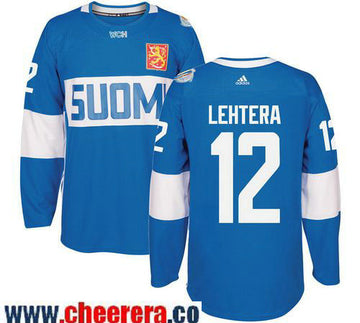 Jori Lehtera Adidas Team Finland blue Game jersey