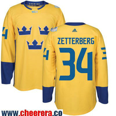 Carl Soderberg Adidas Team Sweden yellow jersey