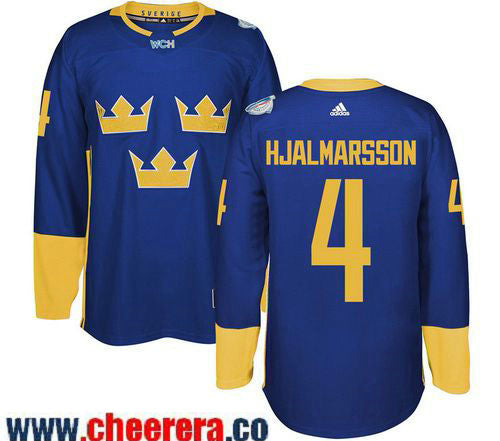 Niklas Hjalmarsson Adidas Team Sweden blue jersey