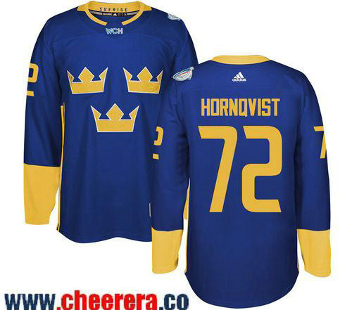 Patric Hornqvist Adidas Team Sweden blue jersey